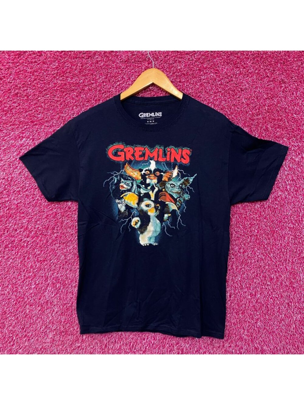 Gremlins navy blue Tshirt size medium